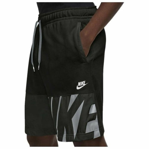 Pantalones Cortos Deportivos para Hombre - Negro