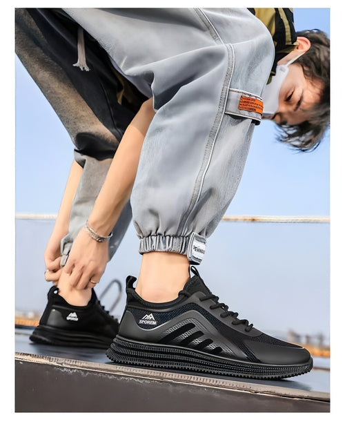 Zapatillas de Malla Transpirable para Hombre con Suela Blanda
