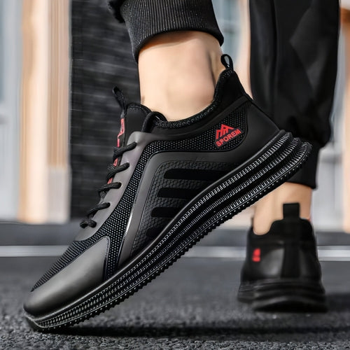 Men's Breathable Mesh Soft Sole Sneakers