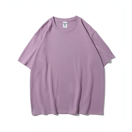 Camiseta Retro Oversize de Algodón para Mujer