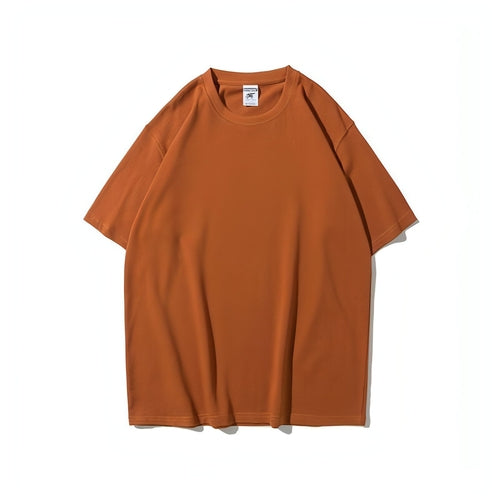 Camiseta Retro Oversize de Algodón para Mujer