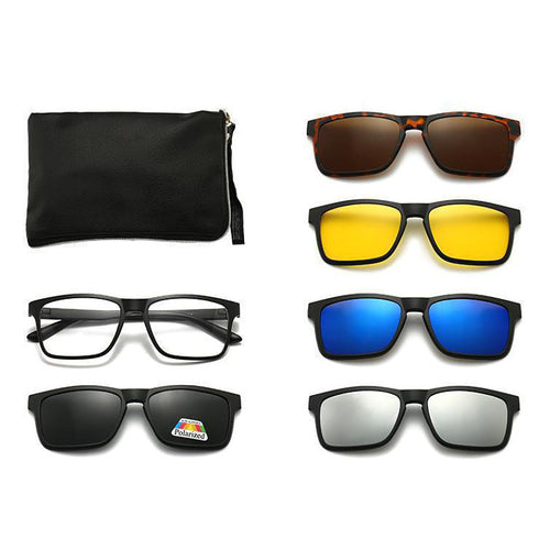 Lunettes de cyclisme transfrontalières pour hommes et femmes, magnétiques TR90