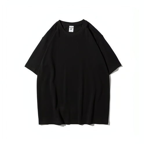 Camiseta Retro Oversize de Algodón para Mujer