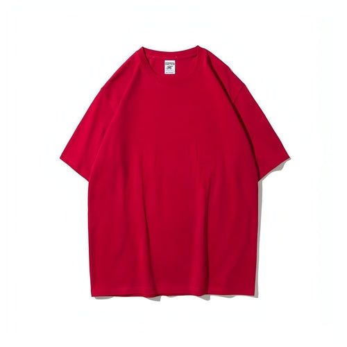 Camiseta Retro Oversize de Algodón para Mujer