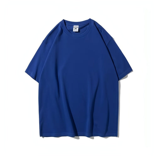 Camiseta Retro Oversize de Algodón para Mujer