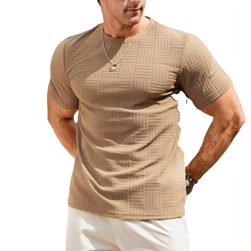 Camiseta Casual de Manga Corta para Hombre