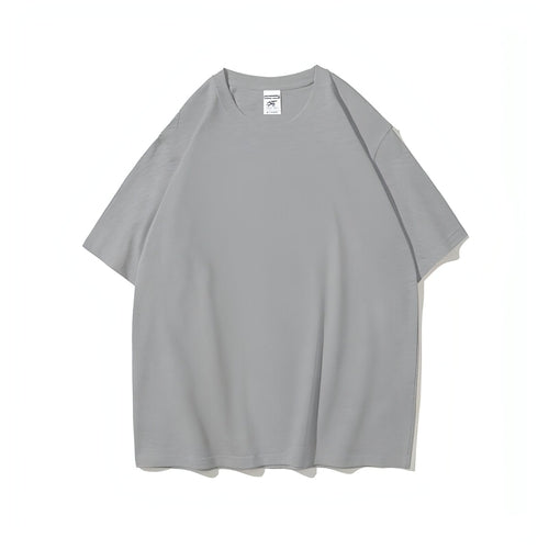 Camiseta Retro Oversize de Algodón para Mujer