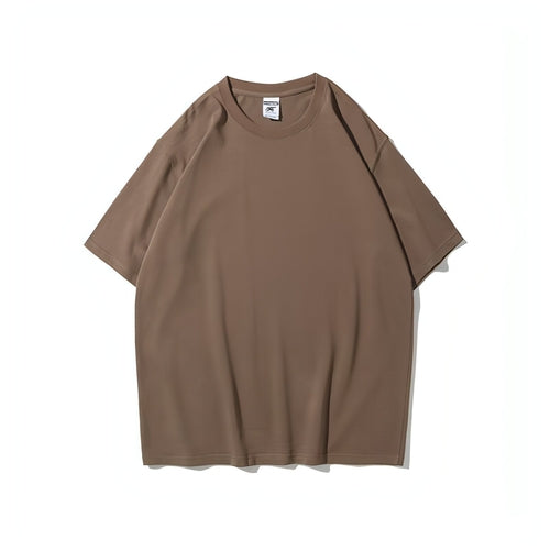 Camiseta Retro Oversize de Algodón para Mujer