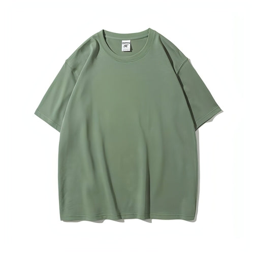 Camiseta Retro Oversize de Algodón para Mujer
