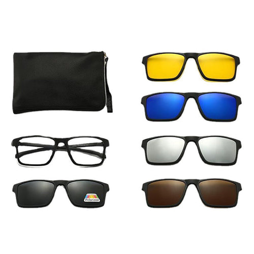 Lunettes de cyclisme transfrontalières pour hommes et femmes, magnétiques TR90