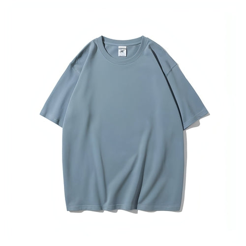 Camiseta Retro Oversize de Algodón para Mujer