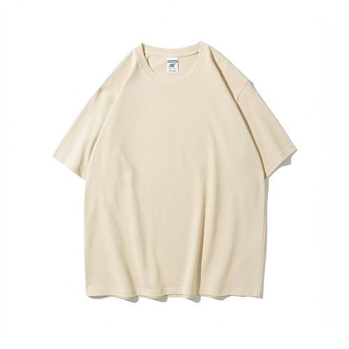Camiseta Retro Oversize de Algodón para Mujer