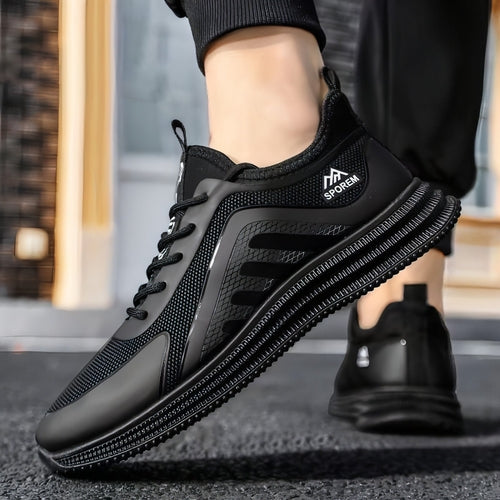 Men's Breathable Mesh Soft Sole Sneakers