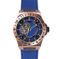 Reloj Vento Azul y Oro Rosa